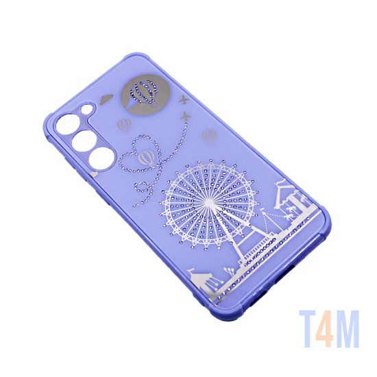 Capa Duro Designer para Samsung Galaxy S23 Roxo